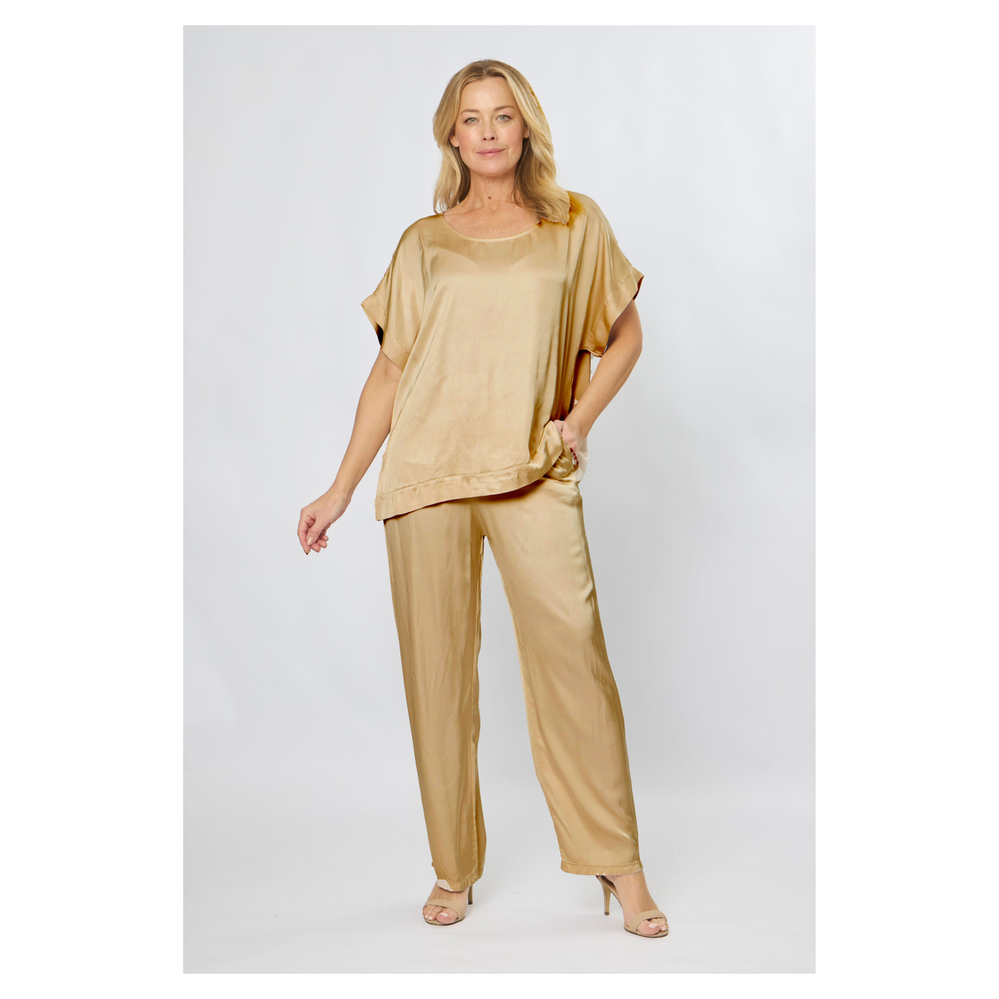 La Strada - Genoa Pant | Champagne