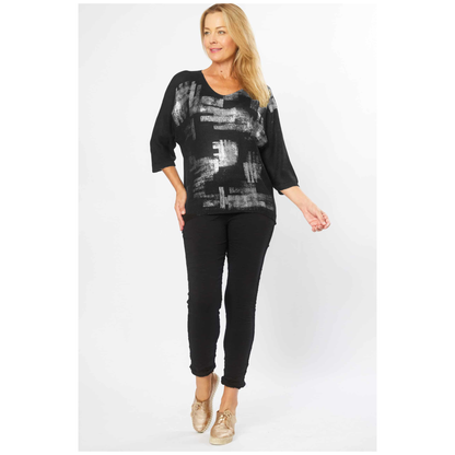 Vanessa Tape Pant | Black