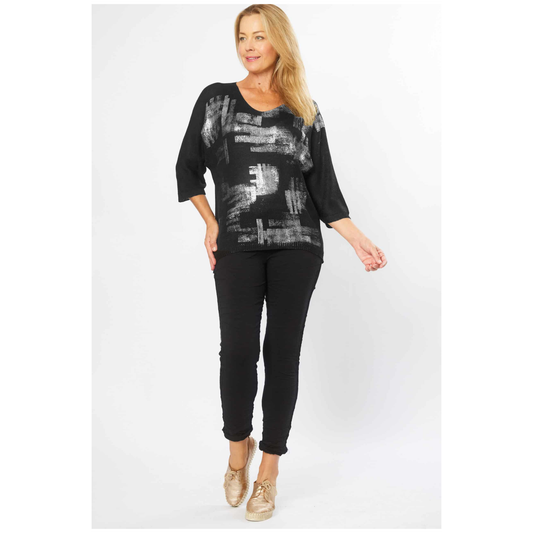 Vanessa Tape Pant | Black
