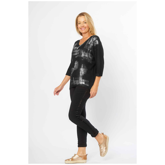 Vanessa Tape Pant | Black