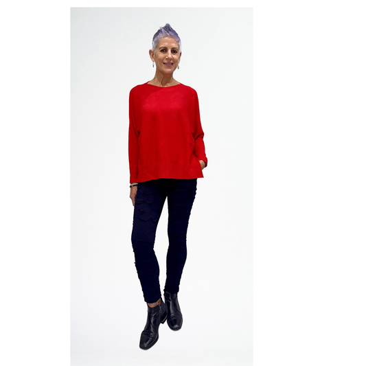 Flower Pant | Navy