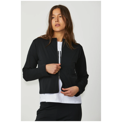 NLJ - Keats Zip Top Travel Jacket| Black