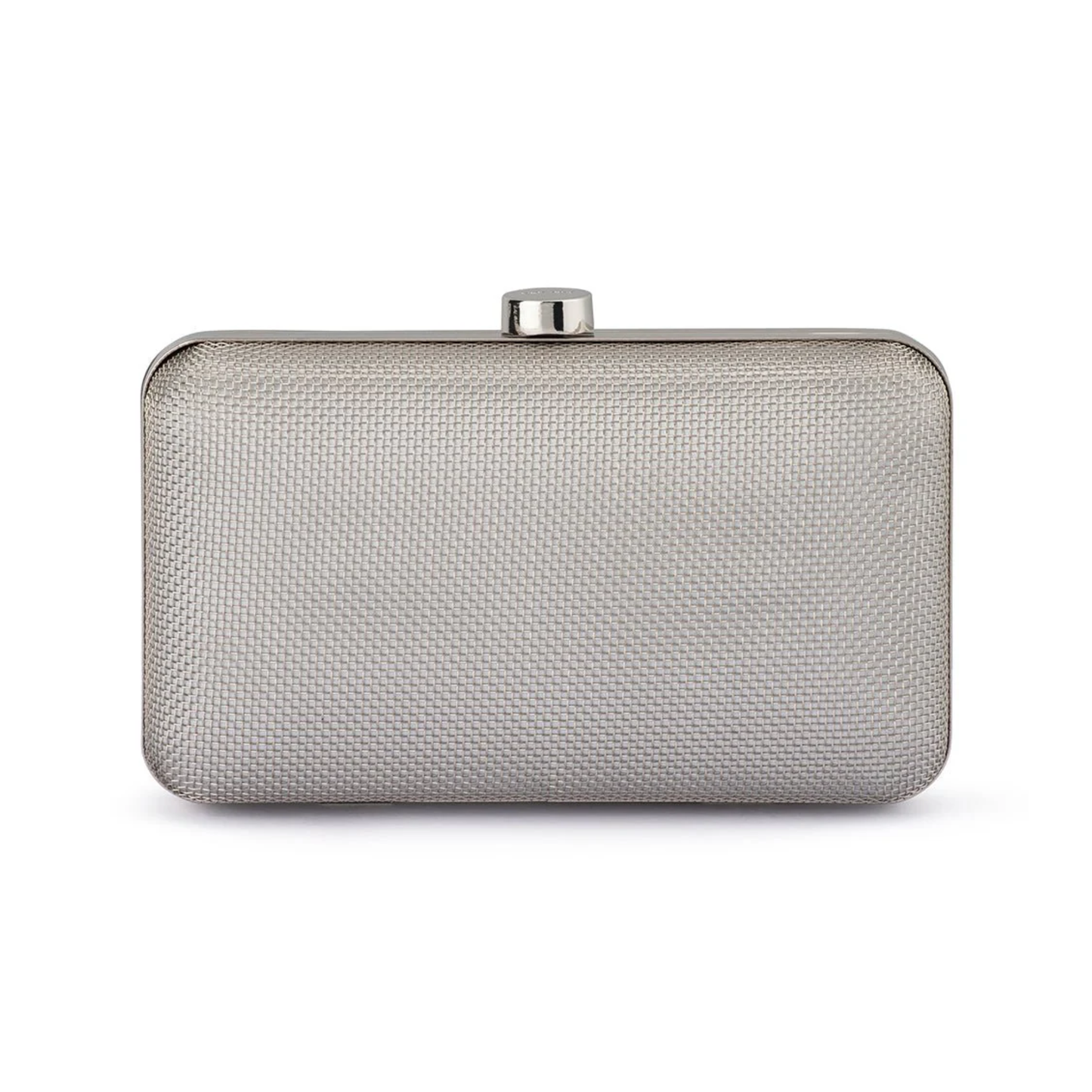 Olga Berg - Jen Mesh Clutch | Silver