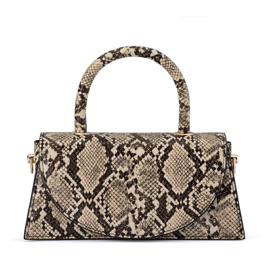 Olga Berg - Kendall Print Bag | Natural