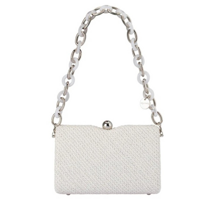 Olga Berg - Birdie Textural Handle Bag