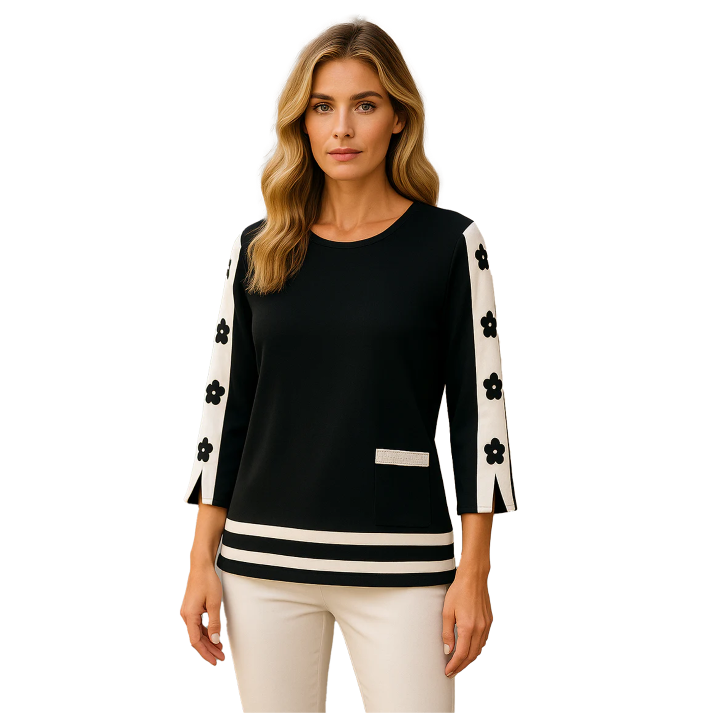 Kalli Track Sweater | Black