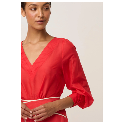 Once Was - Calissa V-Neck Blouse