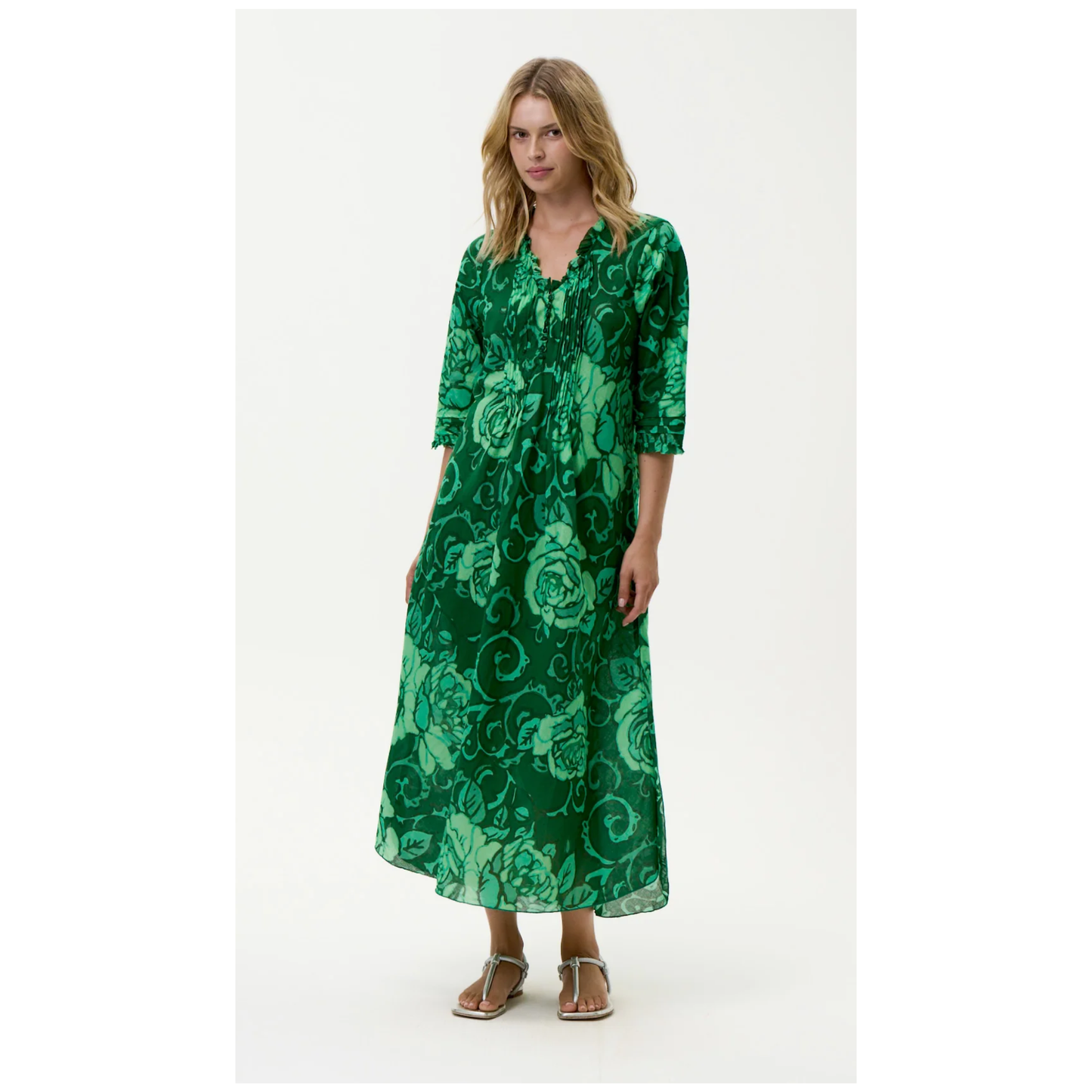 One Season - Emerald Coast Long Poppy Dress