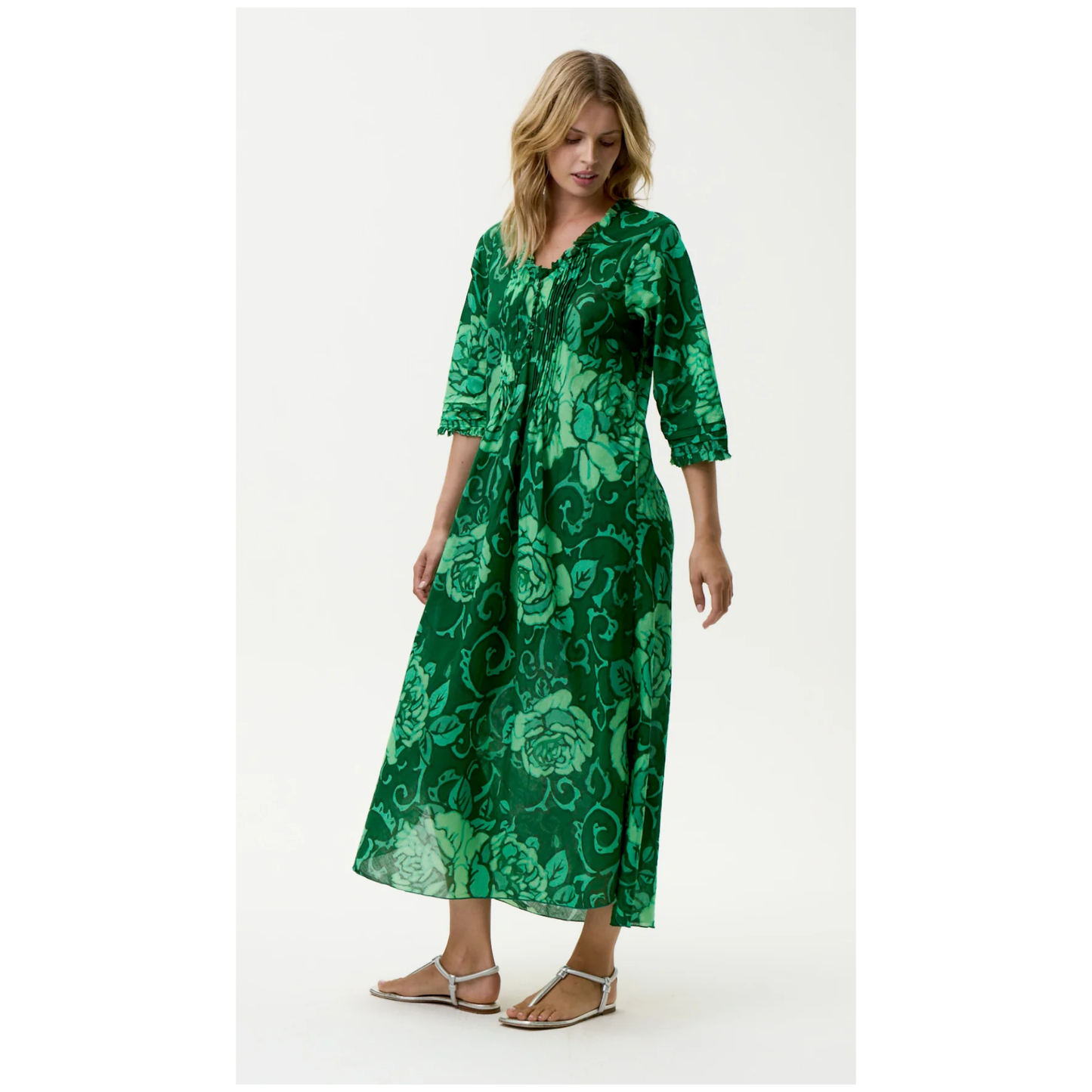 One Season - Emerald Coast Long Poppy Dress