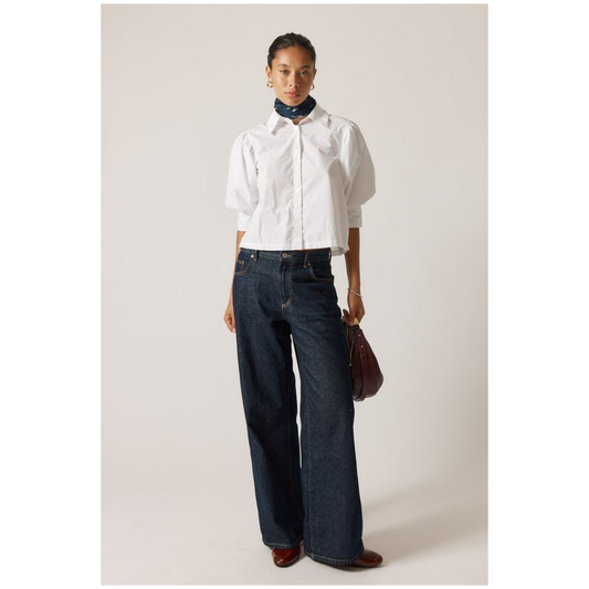 Rubyyaya - Beth Shirt | White