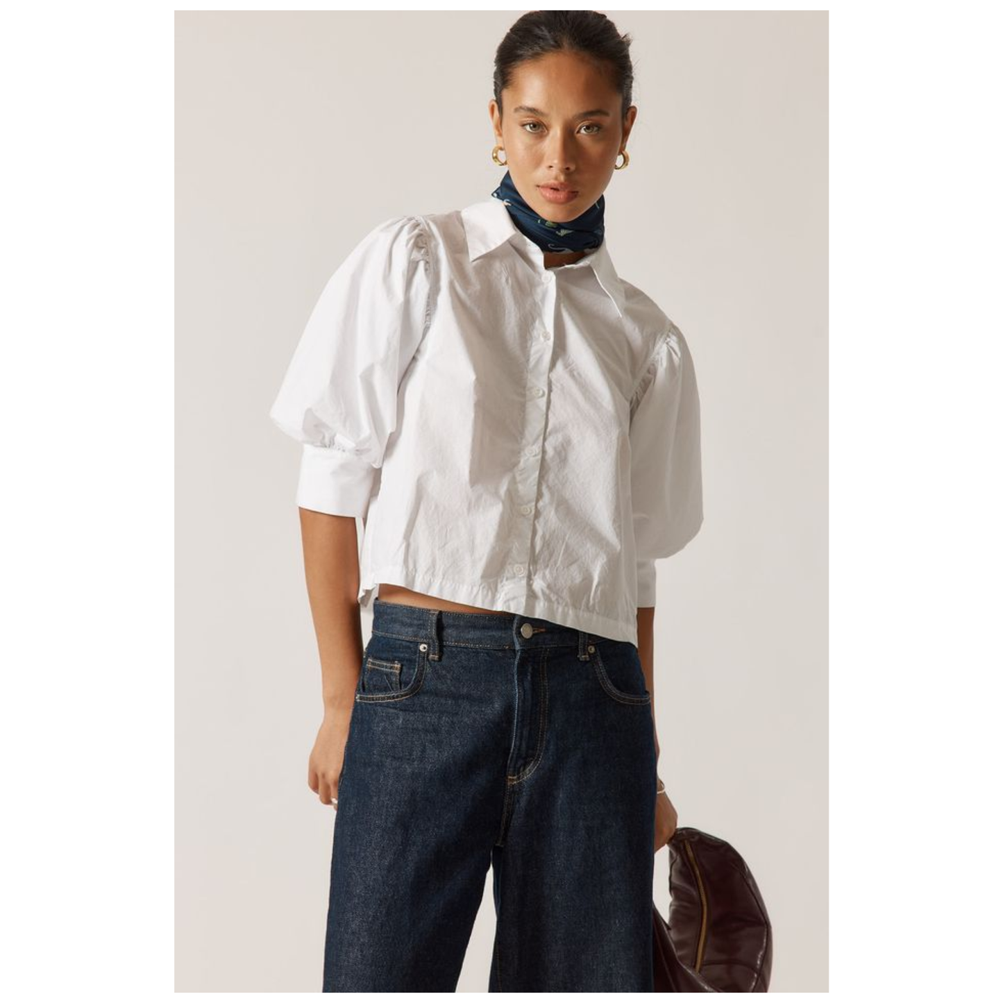 Rubyyaya - Beth Shirt | White