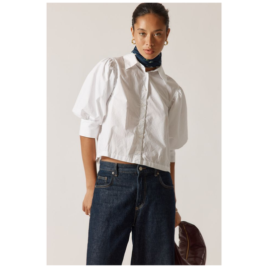 Rubyyaya - Beth Shirt | White