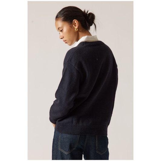 Rubyyaya - Chamonix Sweater | Navy