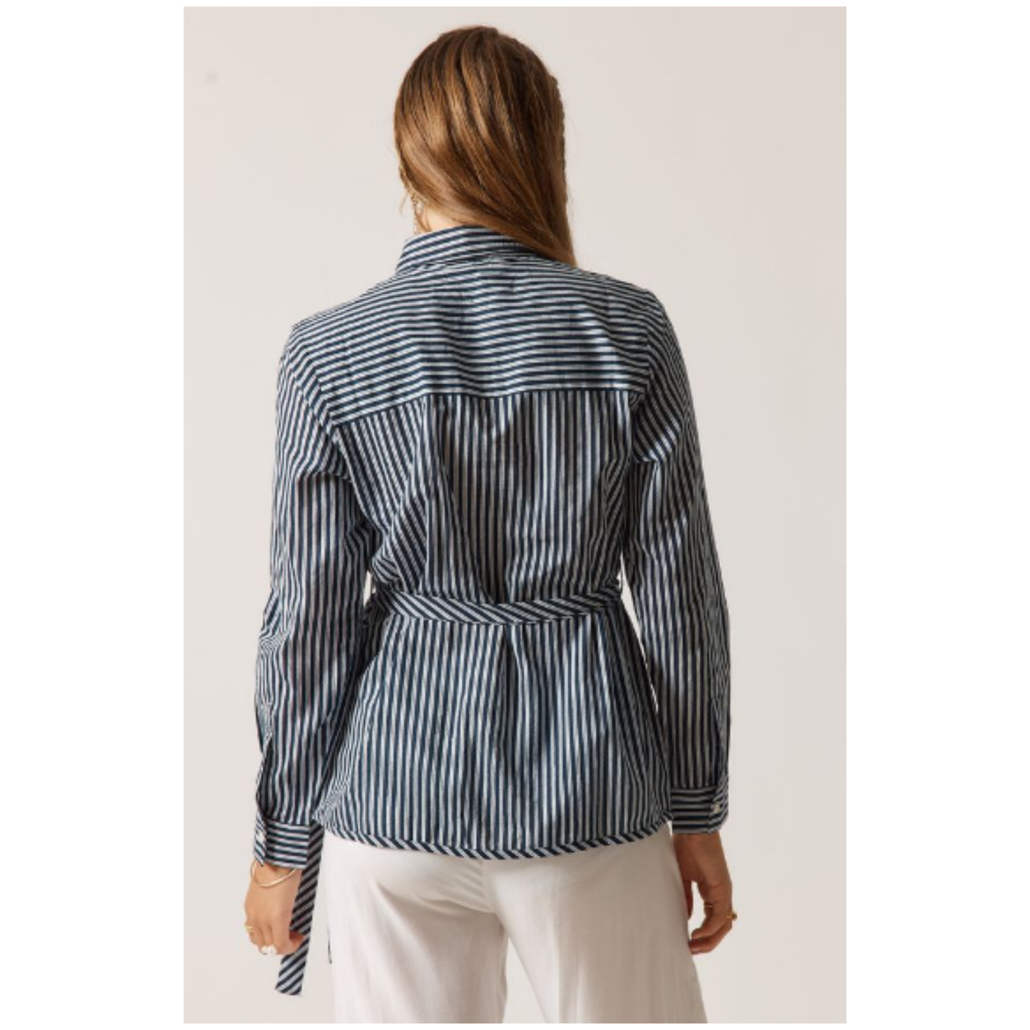 Rubyyaya - Countryside Navy Rose Shirt