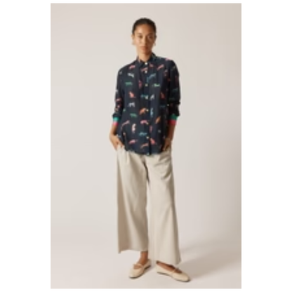 Funky Cats Shirt | Navy