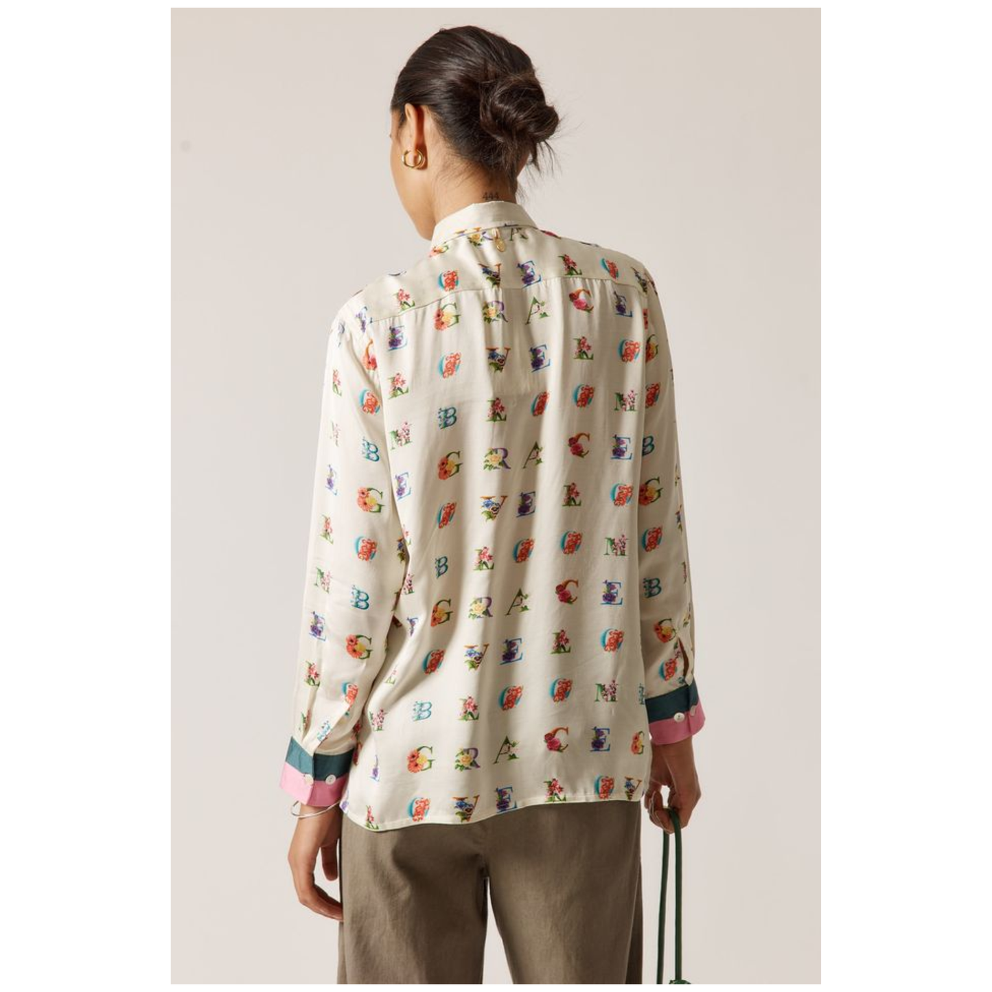 Rubyyaya - Love Bloom Cream Shirt