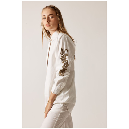 Rubyyaya - Montana White Shirt