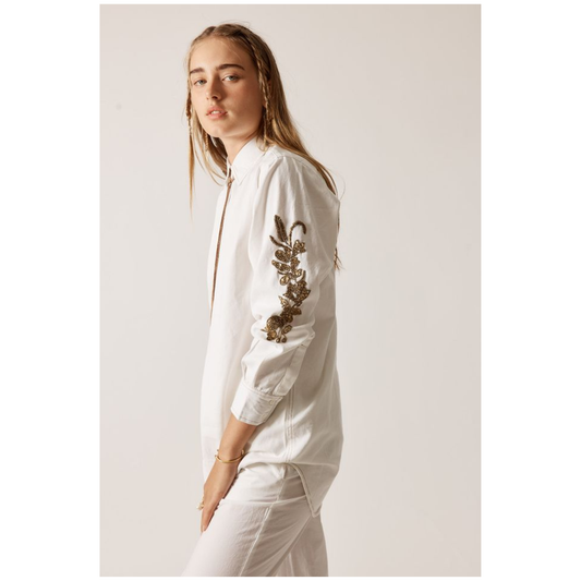 Rubyyaya - Montana White Shirt