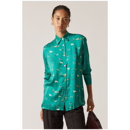 Rubyyaya - Puppy Love Emerald Shirt