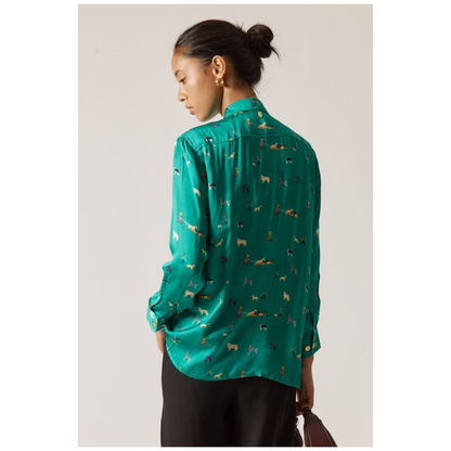 Rubyyaya - Puppy Love Emerald Shirt