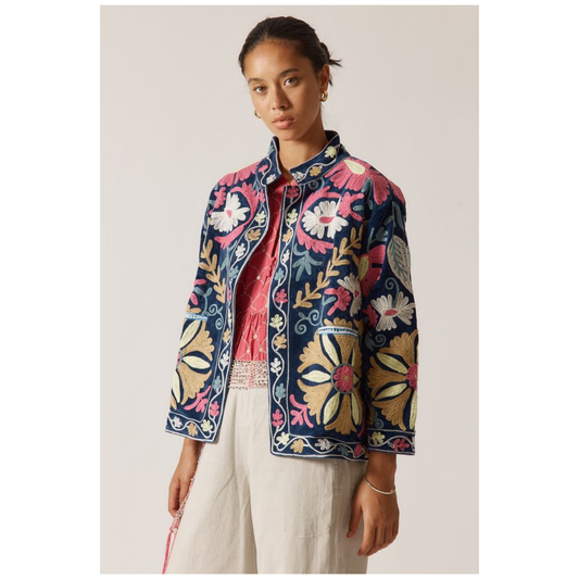 Rubyyaya - Woodstock Jacket | Navy