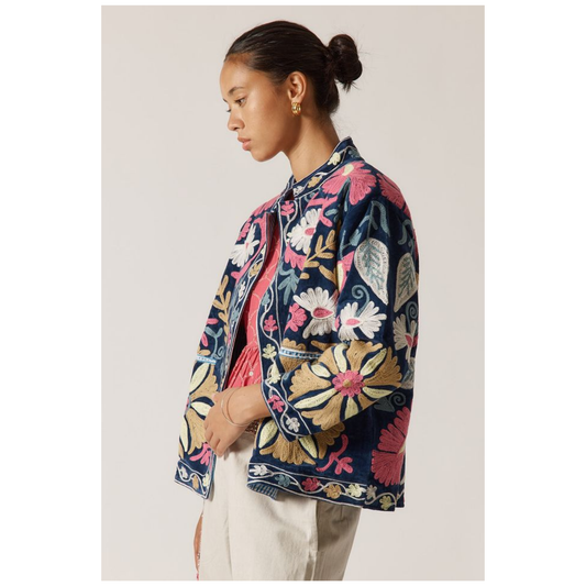 Rubyyaya - Woodstock Jacket | Navy