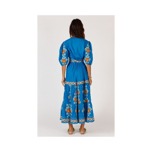 Rubyyaya - Carlos Maxi Dress | Blue