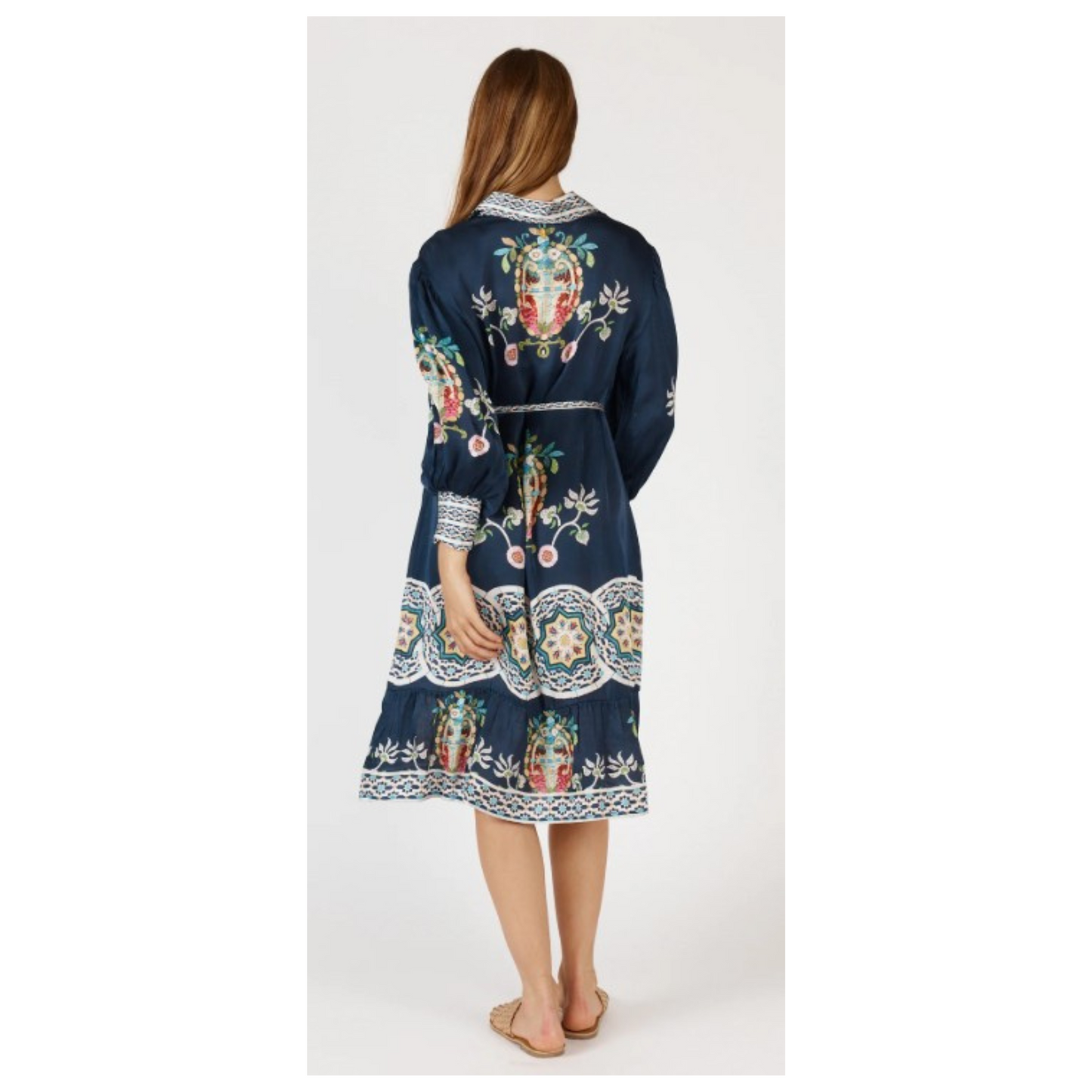 Rubyyaya - Garcia Midi Dress | Navy