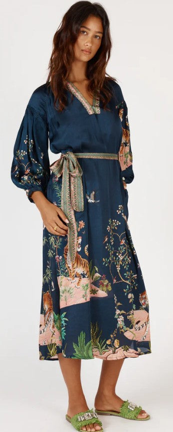 Rubyyaya - Garcia Maxi Dress | Navy