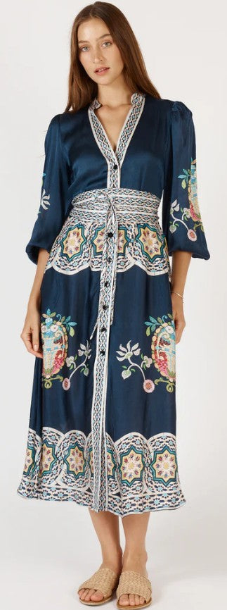 Rubyyaya - Garcia Maxi Dress | Navy