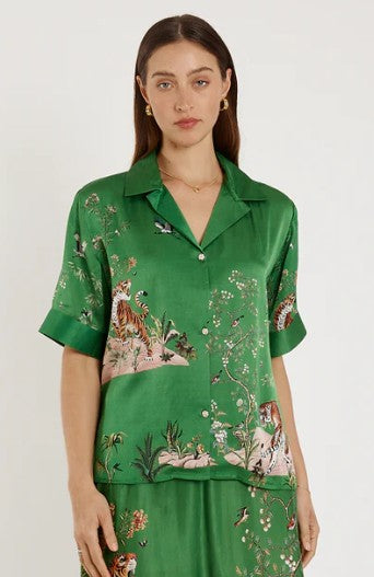 Rubyyaya - Machali Shirt | Emerald