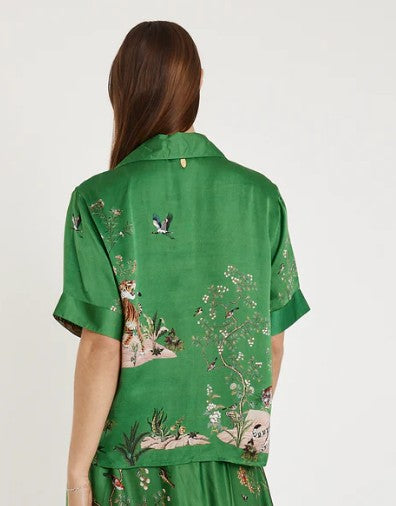 Rubyyaya - Machali Shirt | Emerald