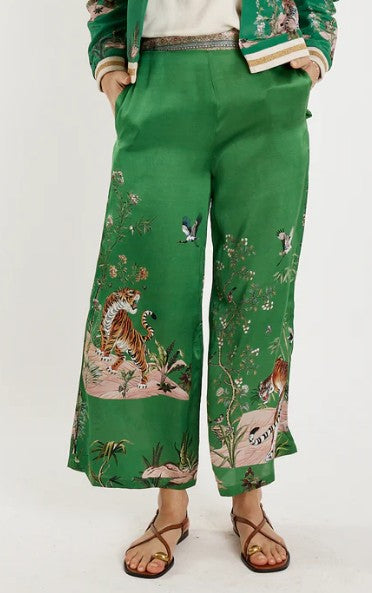 Rubyyaya - Machali Pants | Emerald