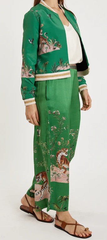 Rubyyaya - Machali Pants | Emerald