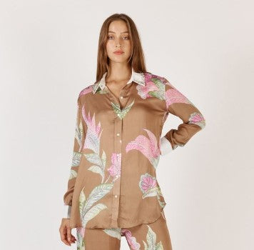 Rubyyaya - Ubud Shirt | Mocha