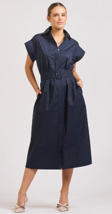 Shirty - Fifi Shirt Dress | French Navy