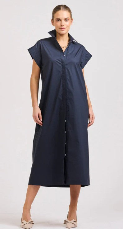 Shirty - Fifi Shirt Dress | French Navy
