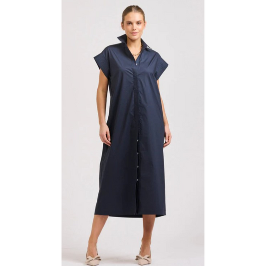 Shirty - Fifi Shirt Dress | French Navy