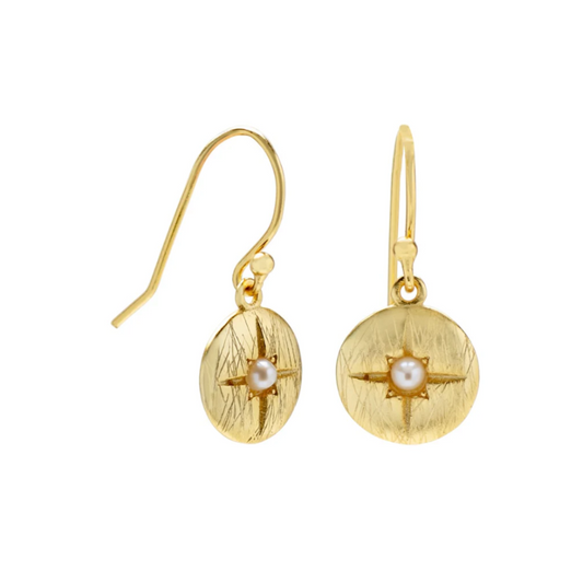 Jewellery - Southern Cross 18k Gold Earring | Vermeil Sterling Silver