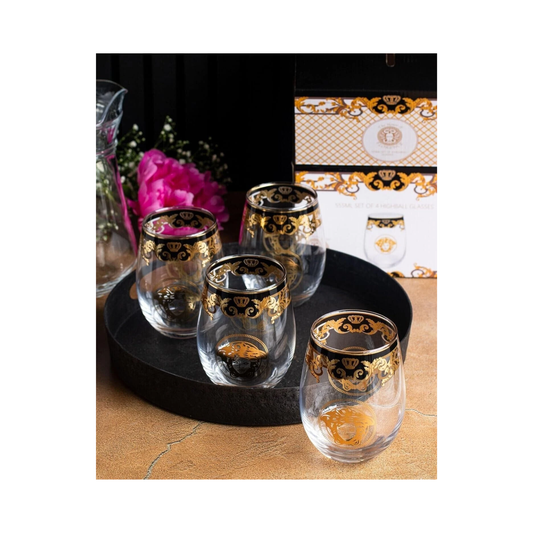 Giftware - Medusa - Highball Glasses | Set/4 | PICK-UP INSTORE ONLY