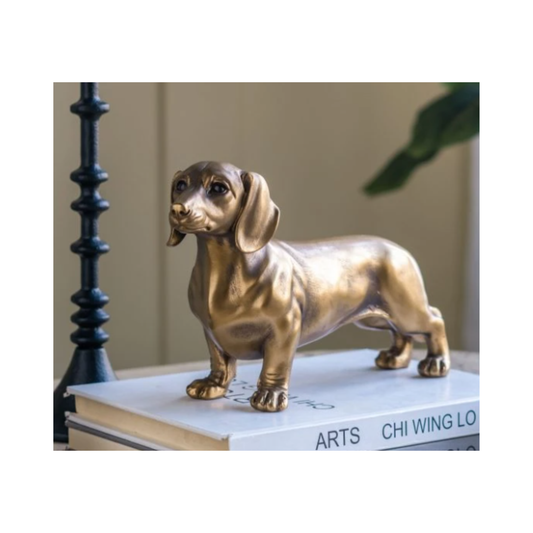 Giftware - Sausage Dog | Gold | PICK-UP INSTORE ONLY