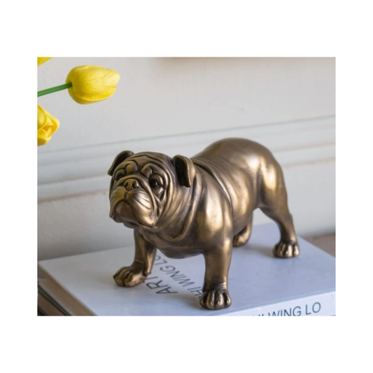 Giftware - French Bulldog | Gold | PICK-UP INSTORE ONLY