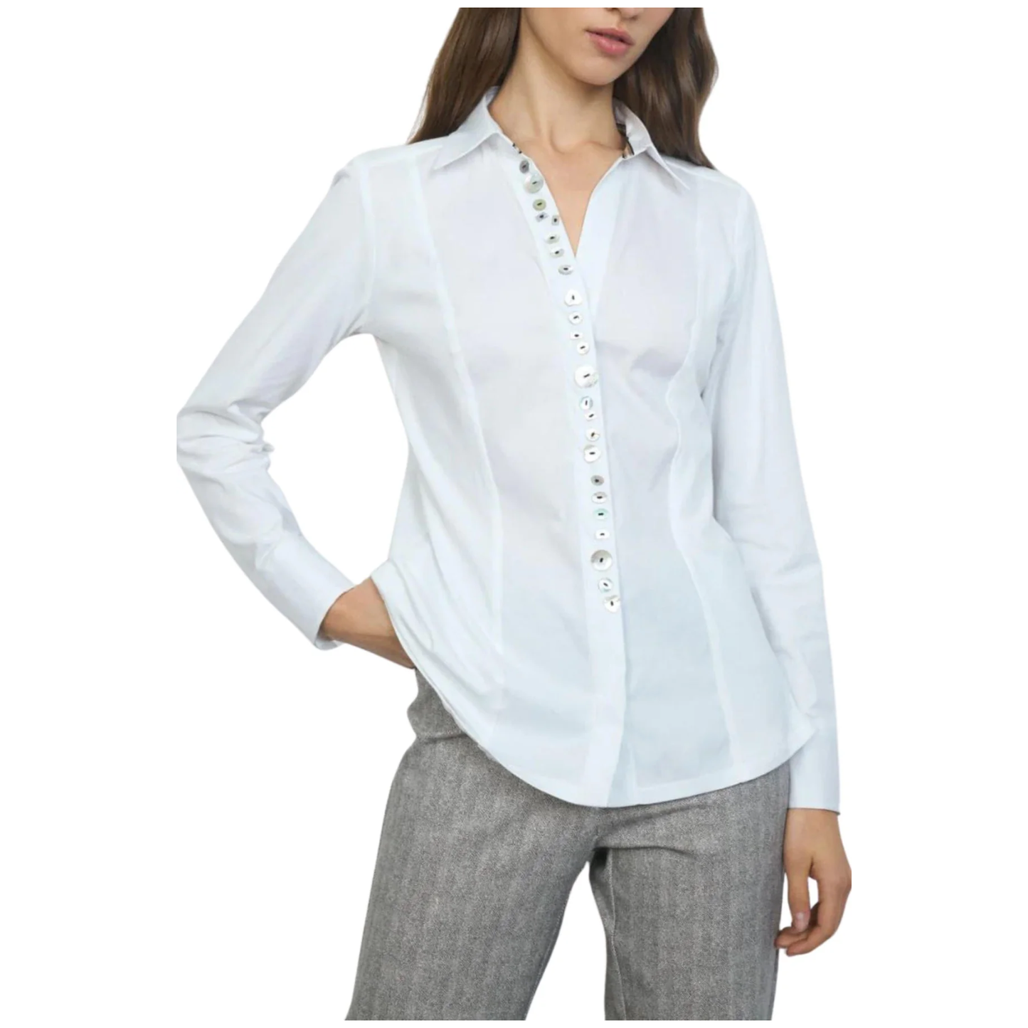Alessandra Shirt | White