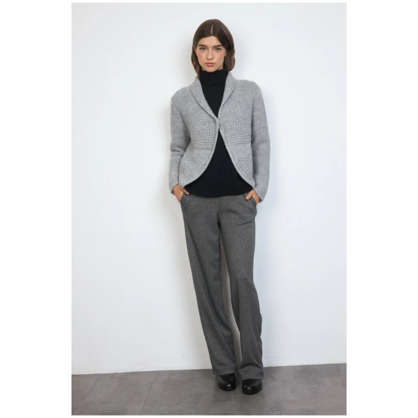 Violetta Cardigan | Light Grey