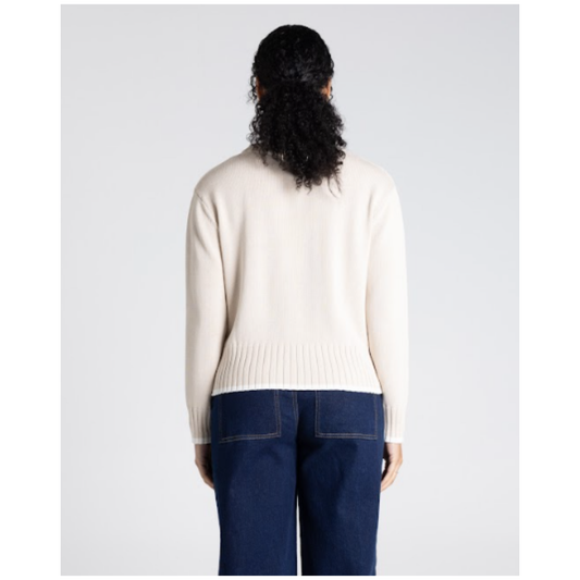 Two T's - Naples Cable Knit Sweater | Oat