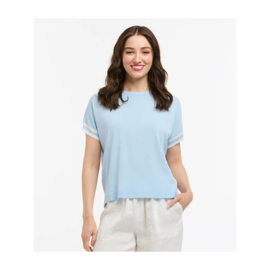 Urban Luxury - Rita Knit Top | Blue