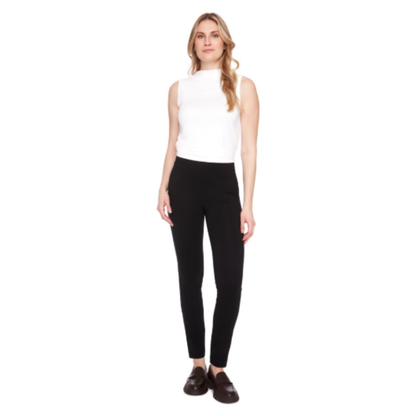 UP - Ponte Basic Slim Leg Pant | Black