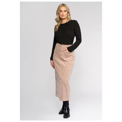 Vassalli - Lane Cord Skirt | Twig