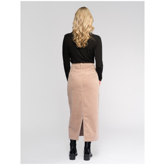 Vassalli - Lane Cord Skirt | Twig