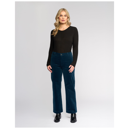 Vassalli - Market Cord Pant | Petrol